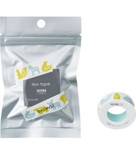 Tepra Coharu TPT15-001 (khổ 15mm x 4m, animal) | ⓿❽❻❽❺⓿❺⓿❺❺ | Nhãn in, tem in, giấy in, băng nhãn, tape in | khuetu.vn