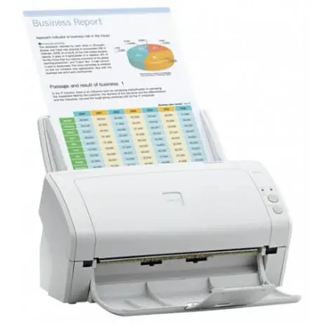 Fujitsu ScanPartner SP25 - lặng lẽ và bền bỉ