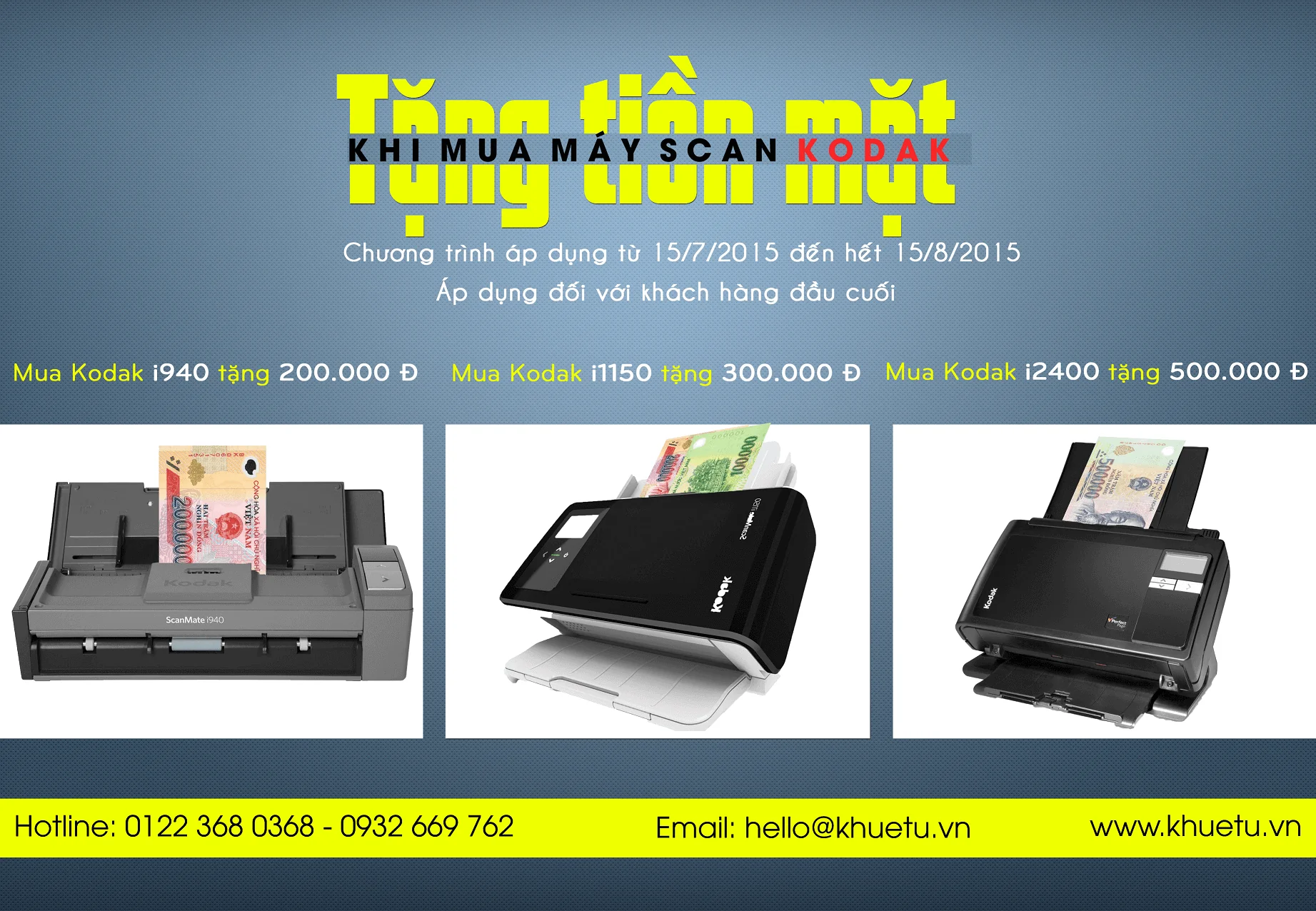 khuyen mai he voi may scan kodak khuyen mai may scan kodak