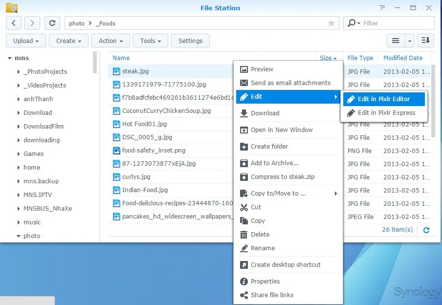 Tạo server lưu trữ, chia sẻ và điều chỉnh ảnh ngay trên thiết bị lưu trữ Synology Tạo server lưu trữ, chia sẻ và điều chỉnh ảnh ngay trên thiết bị lưu trữ Synology