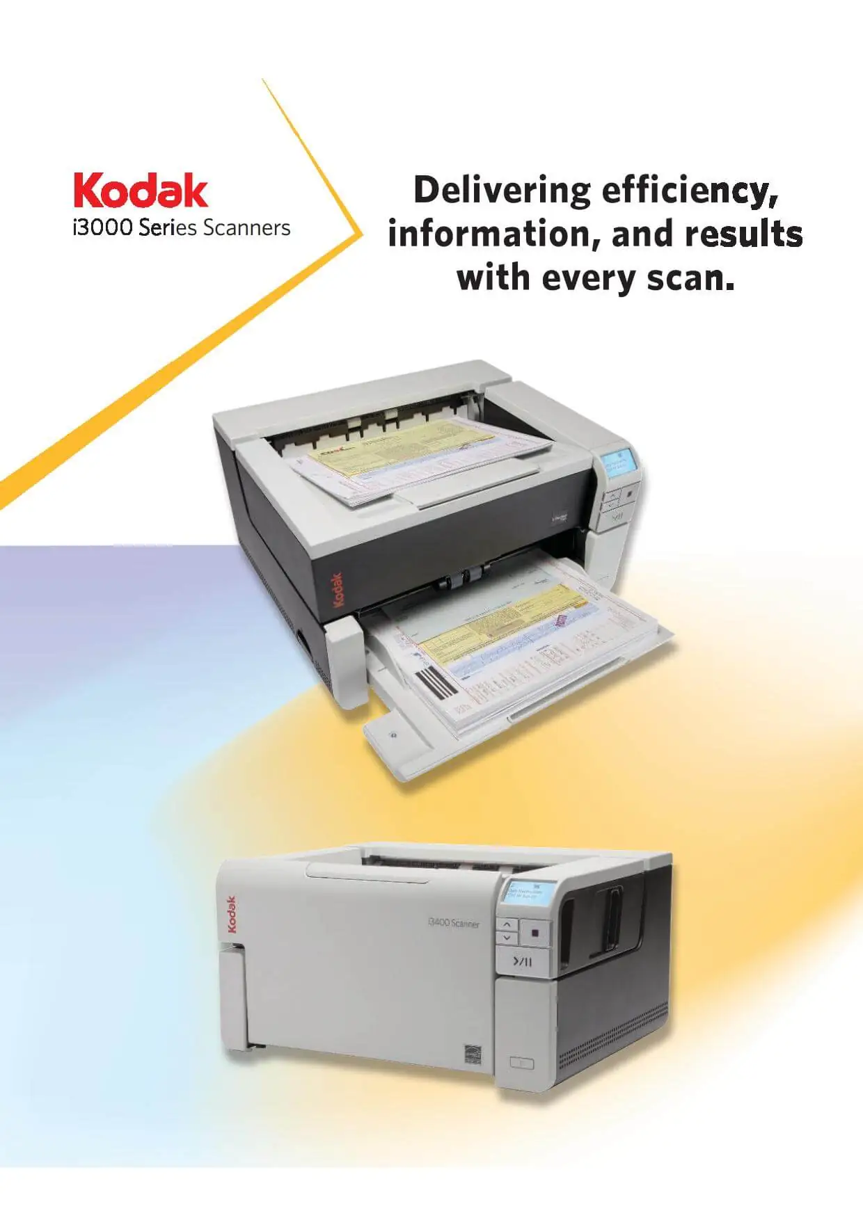 Kodak i3200/Kodak i3400 – Cung cấp thông tin chính xác và hiệu quả trong từng lần quét