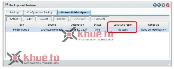 Chi tiết cách triển khai mô hình phục hồi thảm há»a mất dữ liệu vá»›i 02 máy chá»§ NAS Synology chạy song song. Chi tiết cách triển khai mô hình phục hồi thảm há»a mất dữ liệu vá»›i 02 máy chá»§ NAS Synology chạy song song.