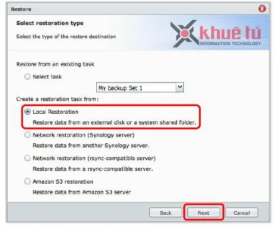 Chi tiết cách triển khai mô hình phục hồi thảm há»a mất dữ liệu vá»›i chỉ 01 máy chá»§ NAS Synology. Chi tiết cách triển khai mô hình phục hồi thảm há»a mất dữ liệu vá»›i chỉ 01 máy chá»§ NAS Synology.