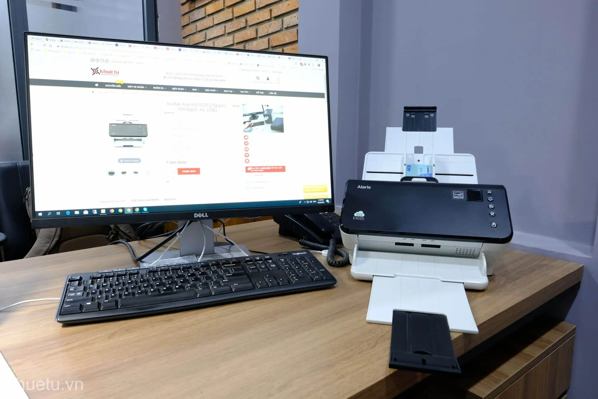 Máy scan A4 giá rẻ Kodak Alaris E1025