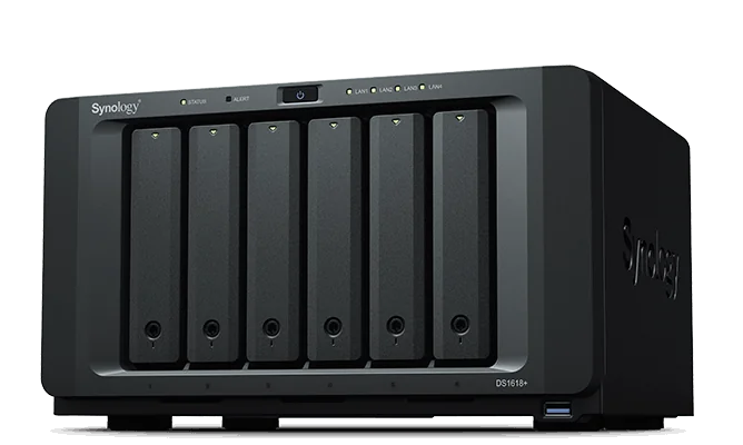 DS1618+ NAS Synology 6-bay HDD