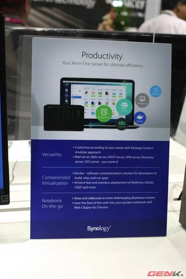 Synology giới thiệu giải pháp an ninh camera và các sản phẩm lưu trữ mạng NAS